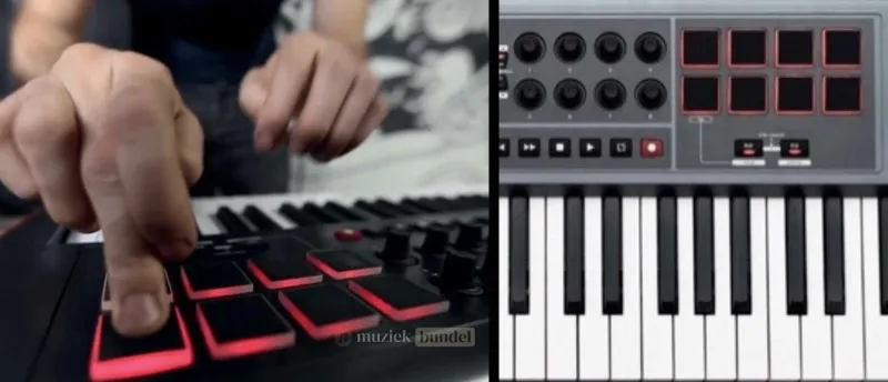 Technische Specificaties van de Novation Impulse 61 | Muziekbundel.nl Technische specificaties van de Novation Impulse 61 MIDI keyboard met functies en aansluitingen.