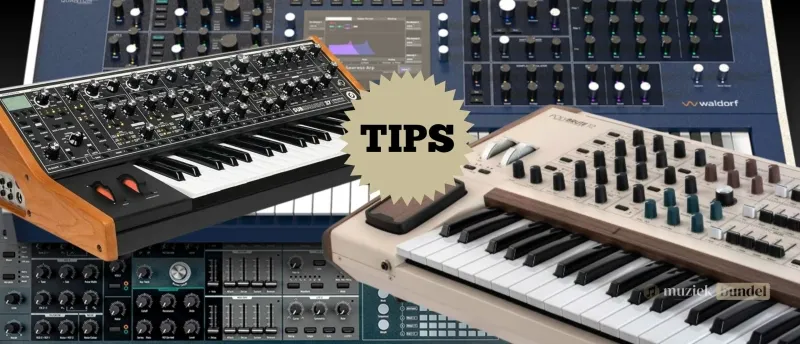 Tips voor beginners: Kies de juiste synthesizer - Muziekbundel.nl Handige tips voor beginners om de juiste synthesizer te kiezen en mee aan de slag te gaan.