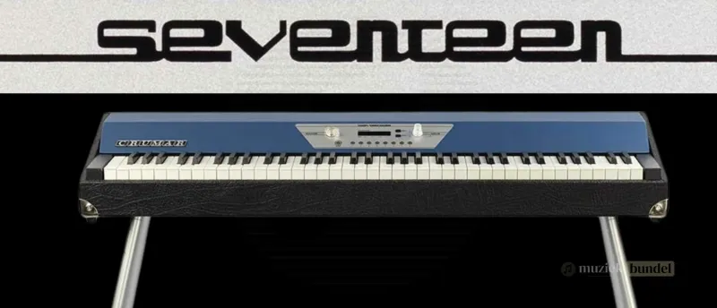 Uiterlijk en Ontwerp – Crumar Seventeen op Muziekbundel.nl Retro uiterlijk en ontwerp van de Crumar Seventeen digitale piano
