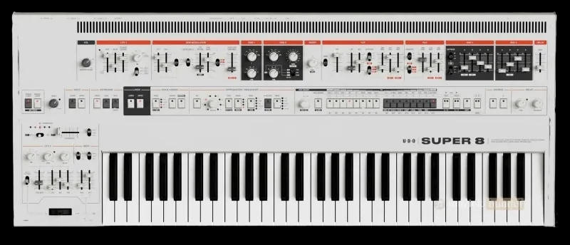 Unieke Bediening & Performance Features van de UDO Audio Super 8 | Muziekbundel.nl Ontdek de unieke bediening en performance features van de UDO Audio Super 8. Intuïtieve controle en expressieve speelbaarheid in één synth.