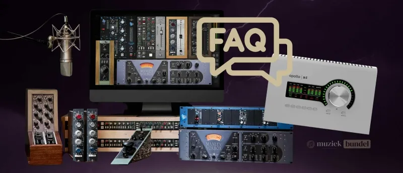 Veelgestelde vragen over audio-interfaces | Muziekbundel.nl Antwoorden op veelgestelde vragen over audio-interfaces voor muziekproductie