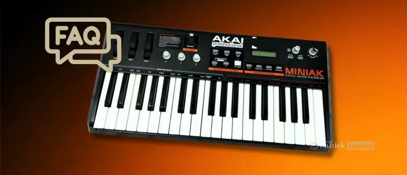 Veelgestelde vragen over de Akai MINIAK | Muziekbundel.nl Veelgestelde vragen over de Akai MINIAK | Muziekbundel.nl