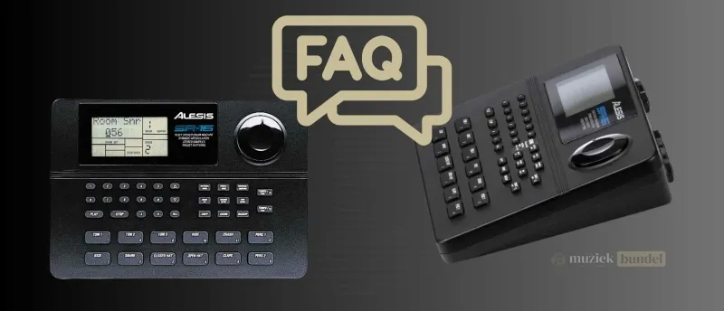 Veelgestelde vragen over de Alesis SR-16 Drumcomputer | Muziekbundel.nl Antwoorden op veelgestelde vragen over de Alesis SR-16 drumcomputer voor muzikanten en producers
