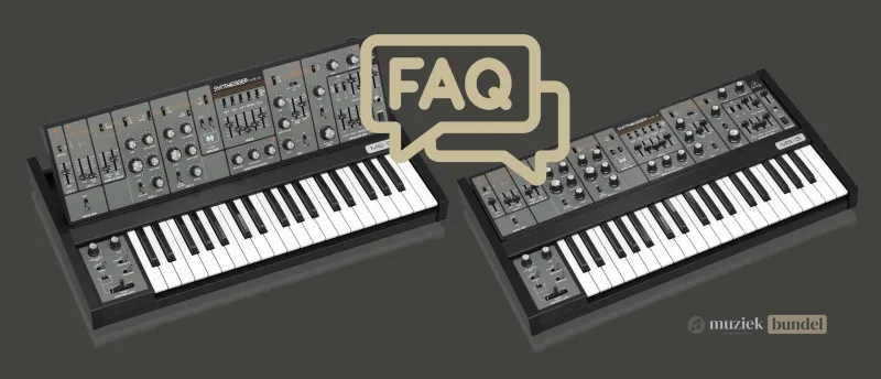 Veelgestelde vragen over de Behringer MS-5 | Muziekbundel.nl Antwoorden op veelgestelde vragen over de Behringer MS-5, waaronder functies, prestaties, gebruikerservaringen en vergelijking met de Roland SH-5.
