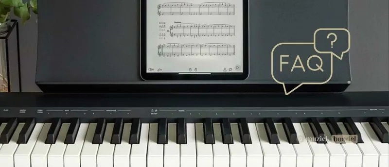 Veelgestelde vragen over de Kawai ES60 digitale piano | Muziekbundel.nl FAQ over de Kawai ES60 digitale piano bij Muziekbundel.nl