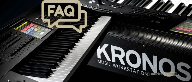 Veelgestelde vragen over de Kronos 3 | Muziekbundel.nl Antwoorden op veelgestelde vragen over de Korg Kronos 3, van specificaties en compatibiliteit tot live-optredens en studio-gebruik.
