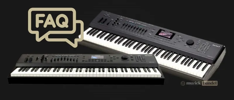 Veelgestelde vragen over de Kurzweil Forte 7 | Muziekbundel.nl FAQ over de Kurzweil Forte 7 met antwoorden op vragen over functies, gebruik, klanken en geschiktheid voor muzikanten.