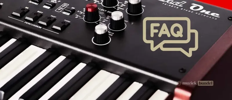 Veelgestelde vragen over de Legend One 61 | Muziekbundel.nl Veelgestelde vragen over de Legend One 61 | Muziekbundel.nl