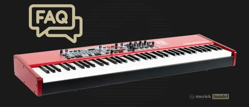 Veelgestelde Vragen over de Nord Electro 6 | Muziekbundel.nl Antwoorden op veelgestelde vragen over de Nord Electro 6, van functies en updates tot gebruikstips en compatibiliteit.