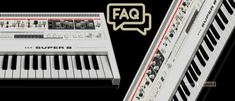 Veelgestelde Vragen over de UDO Audio Super 8 – FAQ & Antwoorden | Muziekbundel.nl Bekijk de veelgestelde vragen over de UDO Audio Super 8. Ontdek alles over functies, prestaties en mogelijkheden van deze synthesizer.