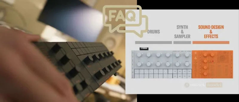 Veelgestelde vragen over de Yamaha SEQTRAK Black | Muziekbundel.nl Antwoorden op veelgestelde vragen over de Yamaha SEQTRAK Black, van functies en compatibiliteit tot gebruik in live- en studio-omgevingen.