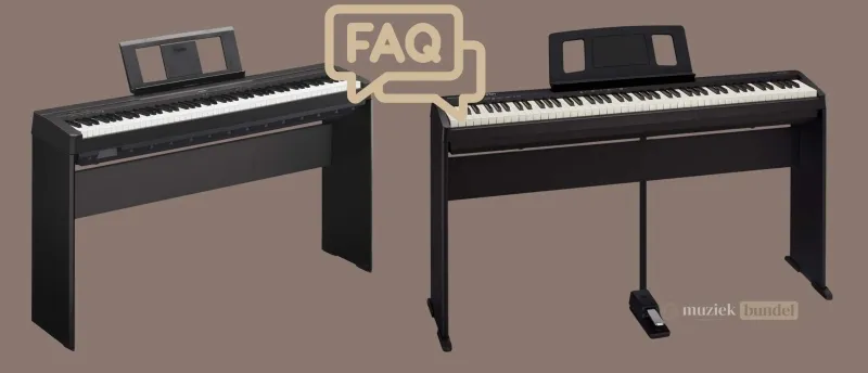 Veelgestelde vragen Yamaha P-45 vs Roland FP-10 | Muziekbundel.nl Veelgestelde vragen Yamaha P-45 vs Roland FP-10 | Muziekbundel.nl