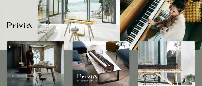 Vergelijkbare Digitale Piano's van de Casio Privia-serie | Muziekbundel.nl Ontdek vergelijkbare modellen binnen de Casio Privia-serie, ideaal voor thuisgebruik en beginners.