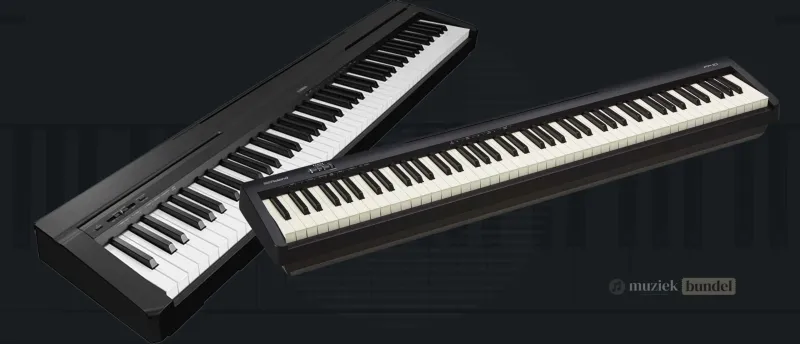Vergelijkbare Modellen voor de Kawai ES110 - Yamaha P45 en Roland FP-10 | Muziekbundel Alternatieven voor de Kawai ES110 digitale piano, zoals de Yamaha P45 en Roland FP-10 met extra functies en USB-opties