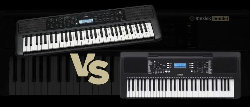 Vergelijking tussen Yamaha PSR-E383 en Yamaha PSR-E373 - Muziekbundel.nl Verschillen tussen Yamaha PSR-E383 en Yamaha PSR-E373 keyboards