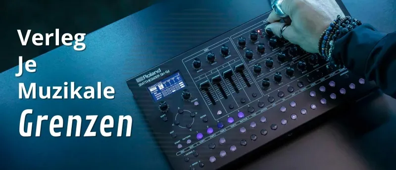 Verleg je muzikale grenzen met de Roland SH-4d Verleg je muzikale grenzen met de Roland SH-4d
