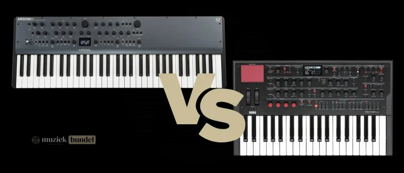 Verschil Tussen de Modal Electronics Argon8X en Korg Modwave MK2 | Muziekbundel.nl Vergelijk de Modal Electronics Argon8X en Korg Modwave MK2 – ontdek de verschillen in synthese, polyfonie, functies en geluid.