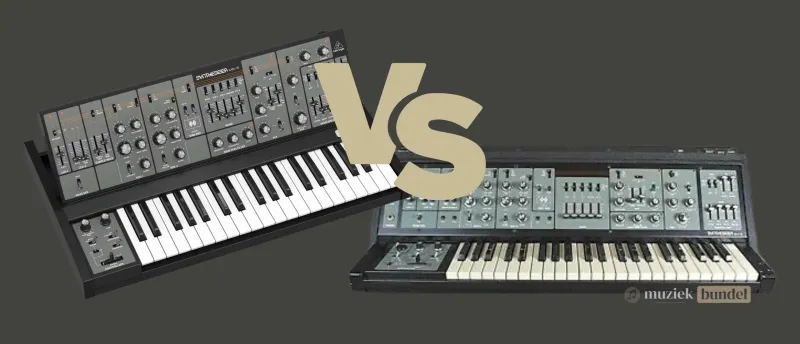 Verschillen tussen de Behringer MS-5 en de Roland SH-5 | Muziekbundel.nl Vergelijking tussen de Behringer MS-5 en de Roland SH-5 met verschillen in functies, klankkwaliteit, connectiviteit en prijs.