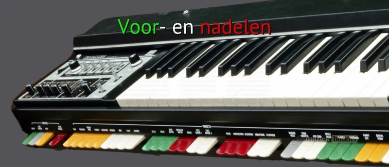 Voor- en Nadelen van de Roland SH-2000 | Muziekbundel.nl Overzicht van de voor- en nadelen van de Roland SH-2000 synthesizer.