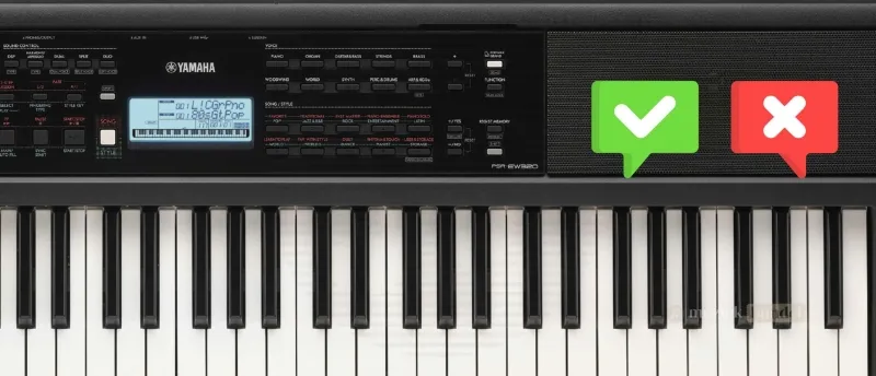 Voor- en Nadelen van de Yamaha PSR-EW320 - Een Eerlijke Analyse | Muziekbundel.nl Ontdek de voor- en nadelen van de Yamaha PSR-EW320, inclusief prijs-kwaliteitverhouding, mobiliteit, en functies voor beginners.