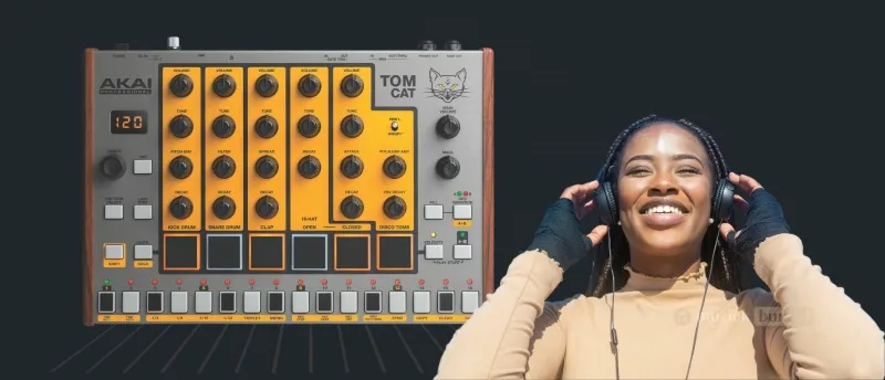 Voor Wie is de Akai Tom Cat Gemaakt? – Ideaal voor Creatieve Producers en Live Performers - Muziekbundel.nl De Akai Tom Cat is ideaal voor producers, live performers en synthliefhebbers die houden van hands-on bediening en analoge drumklanken.
