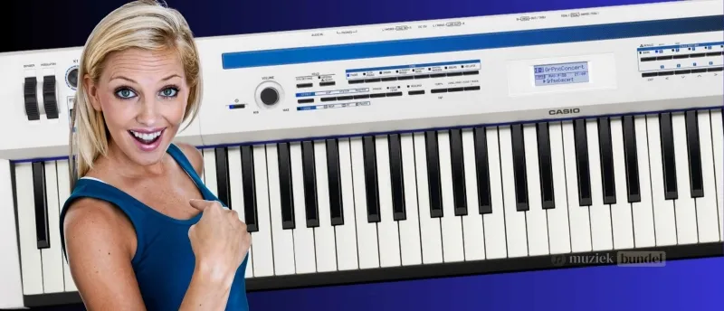 Voor Wie is de Casio Privia Pro PX-5S Geschikt? | Muziekbundel.nl Casio Privia Pro PX-5S geschikt voor beginners en professionals dankzij veelzijdigheid en draagbaarheid