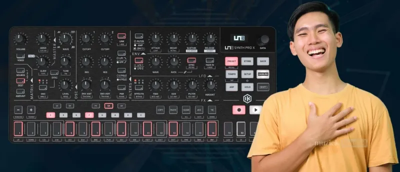 Voor wie is de IK Multimedia Uno Synth Pro X geschikt? | Muziekbundel.nl Doelgroep van de IK Multimedia Uno Synth Pro X – ideaal voor producers, sound designers en live performers