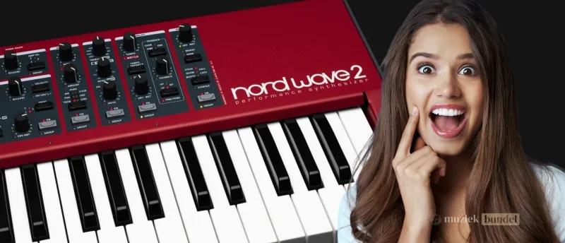 Voor Wie is de Nord Wave 2 Geschikt? | Muziekbundel.nl Ontdek voor wie de Nord Wave 2 geschikt is: een veelzijdige synthesizer voor live-performers, producers, sound designers en keyboardisten.