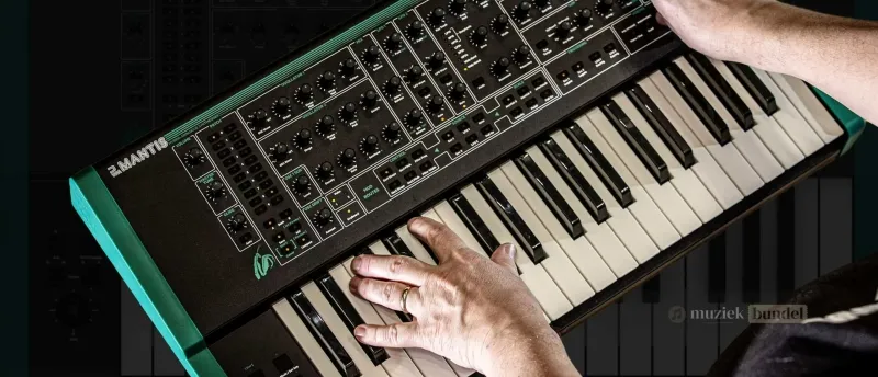 Voor Wie is de PWM Mantis Synthesizer Geschikt? | Muziekbundel.nl Uitleg over de doelgroep en toepassingen van de PWM Mantis synthesizer voor muzikanten en producers.