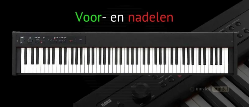 Voordelen en Nadelen van de KORG D1 Digitale Podiumpiano | Muziekbundel Overzicht van de voordelen en nadelen van de KORG D1 digitale podiumpiano voor pianisten