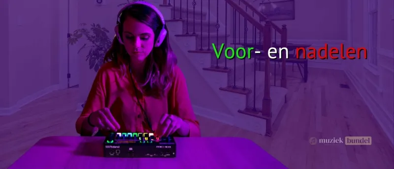 Voordelen en nadelen van de Roland MC-101 | Muziekbundel.nl.jpg Overzicht van de voor- en nadelen van de Roland MC-101 Compacte Groovebox voor muziekproductie en live gebruik.
