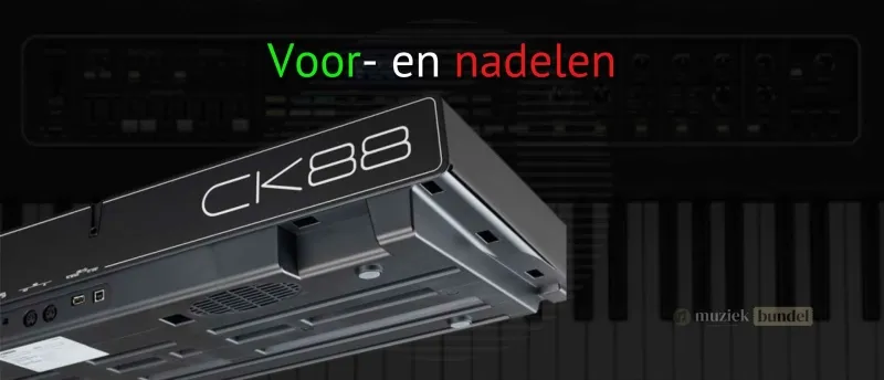 Yamaha CK88 Stage Keyboard Review | Muziekbundel Overzicht van de voordelen en nadelen van de Yamaha CK88 stage keyboard voor live-optredens en studio-gebruik