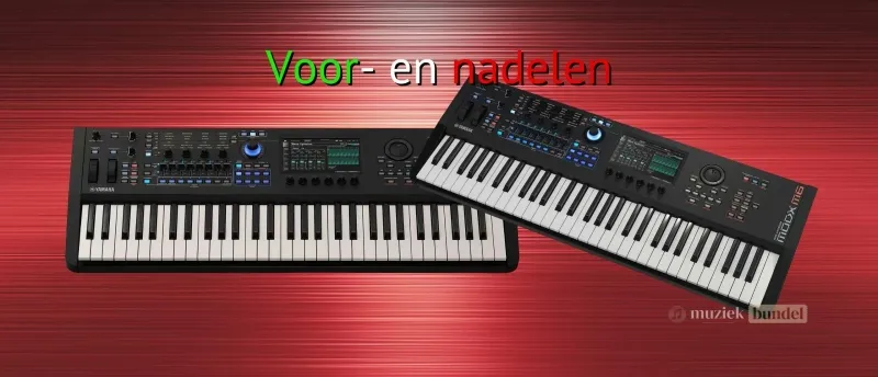 Voordelen en nadelen van de Yamaha MODX-M6 | Muziekbundel.nl Voordelen en nadelen van de Yamaha MODX-M6 | Muziekbundel.nl