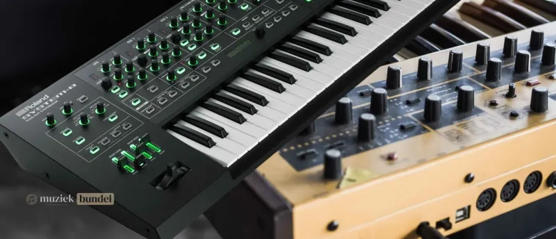 Waar moet je op letten bij het kopen van een synthesizer? | Muziekbundel.nl Belangrijke tips en aandachtspunten voor het kiezen van de juiste synthesizer, afgestemd op jouw wensen en gebruik.