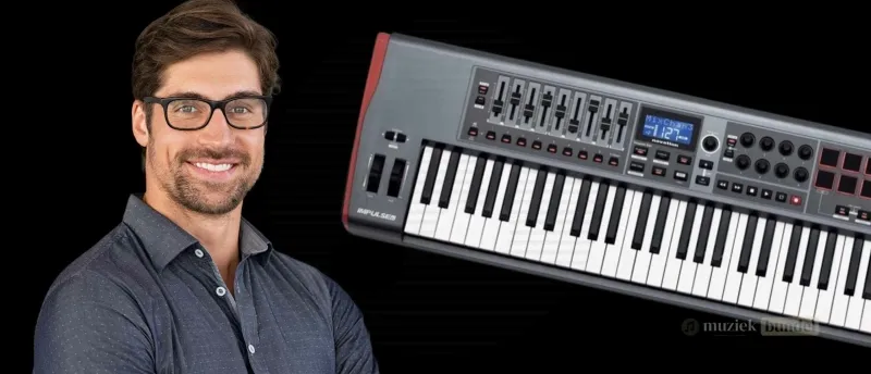 Waarom Kiezen voor de Novation Impulse 61? | Muziekbundel.nl Redenen om te kiezen voor de veelzijdige Novation Impulse 61 MIDI keyboard.