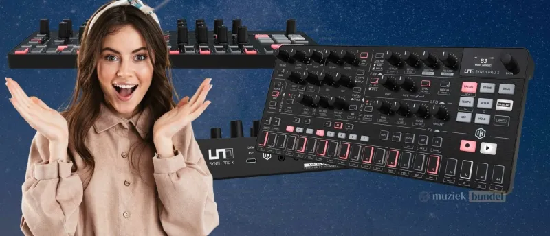 Waarom zou jij de IK Multimedia Uno Synth Pro X kopen? | Muziekbundel.nl Redenen om de IK Multimedia Uno Synth Pro X te kopen – krachtige functies, veelzijdig en gebruiksvriendelijk
