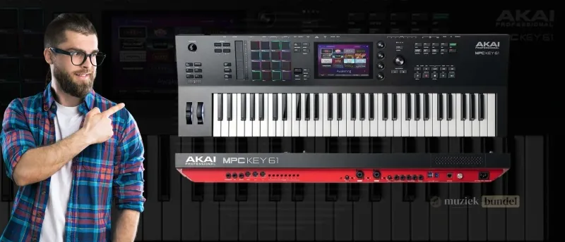 Wat Gebruikers Vinden van de Akai Professional MPC Key 61 | Muziekbundel.nl Gebruikerservaringen en reviews van de Akai Professional MPC Key 61 synthesizer en workstation