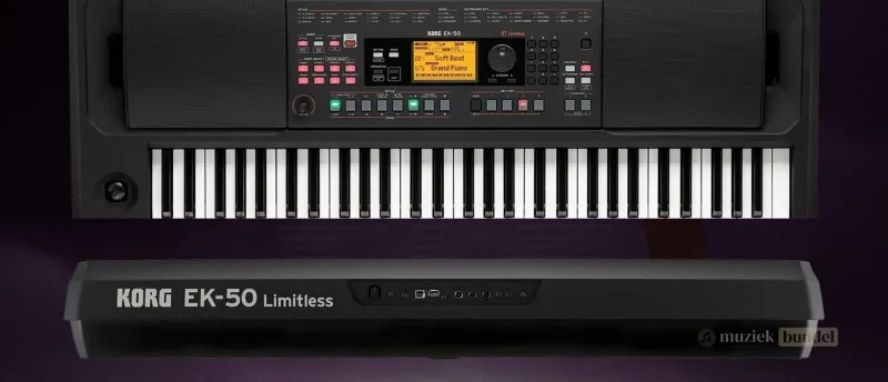 Wat is het verschil tussen de Korg EK-50 en EK-50L? - Muziekbundel.nl Vergelijking tussen de Korg EK-50 en EK-50L, inclusief verschillen in functies en prestaties.