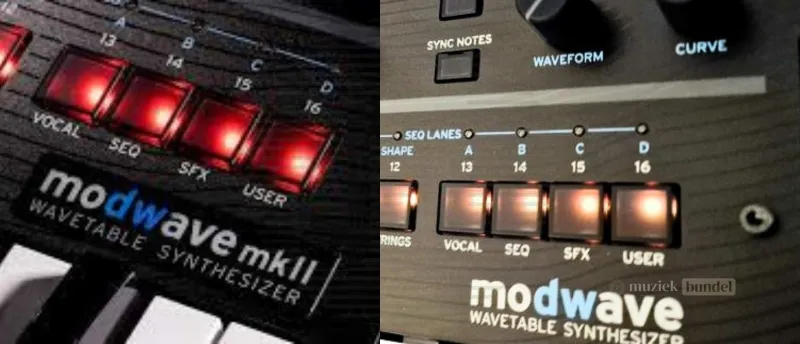 Wat is het verschil tussen de Modwave MK1 en MK2? | muziekbundel.nl Vergelijking tussen de Korg Modwave MK1 en MK2 – Verbeteringen in geluid, modulatie en interface