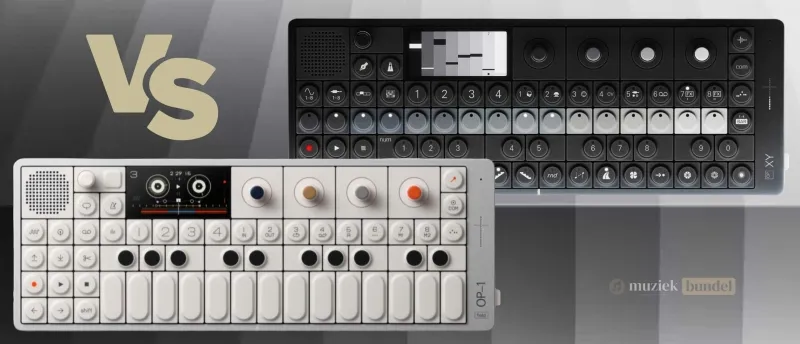 Wat Is Het Verschil Tussen de Teenage Engineering OP-XY en de OP-1 Field? | Muziekbundel.nl Vergelijk de Teenage Engineering OP-XY en OP-1 Field – verschillen in sequencer, synth-engine, workflow, connectiviteit en gebruiksgemak.