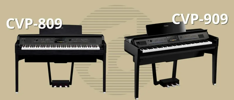Wat is het verschil tussen Yamaha CVP809 en CVP909? Wat is het verschil tussen Yamaha CVP809 en CVP909?