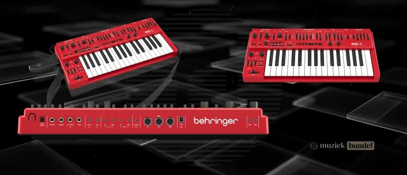 Wat maakt de Behringer MS-1 MKII Red interessant? | Muziekbundel Wat maakt de Behringer MS-1 MKII Red interessant?