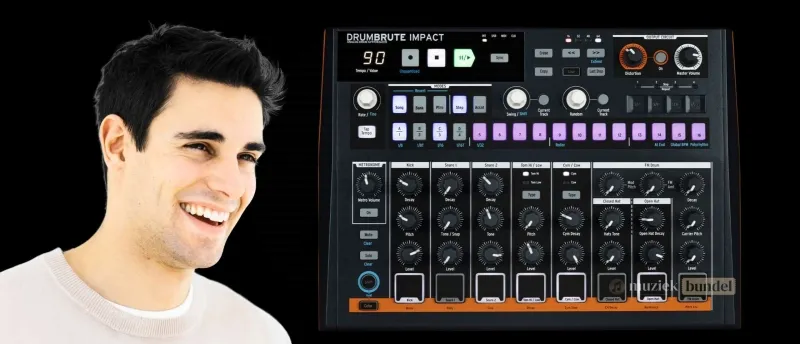 Wat vinden gebruikers van de Arturia DrumBrute Impact? | Muziekbundel.nl Lees ervaringen en reviews van gebruikers over de Arturia DrumBrute Impact. Ontdek de voor- en nadelen van deze analoge drummachine.