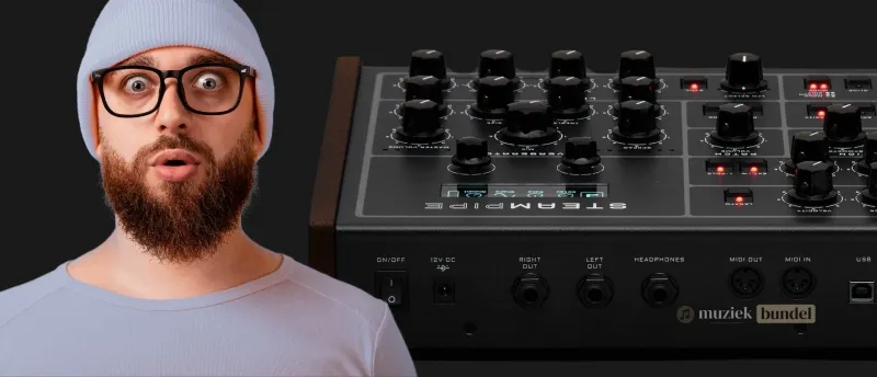 Wat vinden gebruikers van de Erica Synths Steampipe? | Muziekbundel.nl Gebruikerservaringen met de Erica Synths Steampipe – feedback over expressiviteit, fysieke modellering en prestaties in studio en live-optredens.