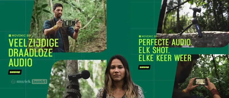 Wat Vinden Gebruikers van de Shure MoveMic 88+? | Muziekbundel.nl Lees gebruikerservaringen en reviews over de Shure MoveMic 88+. Ontdek wat content creators en muzikanten zeggen over deze draadloze microfoon.