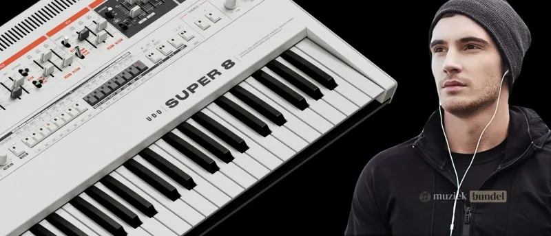 Wat Vinden Gebruikers van de UDO Audio Super 8? Ervaringen en Reviews | Muziekbundel.nl Ontdek wat gebruikers vinden van de UDO Audio Super 8. Lees ervaringen en reviews over deze binaurale analoge-hybride synthesizer.