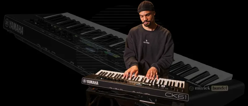 Wat vinden gebruikers van de Yamaha CK61? Lees ervaringen en beoordelingen | Muziekbundel.nl Ervaringen van gebruikers met de Yamaha CK61 stage piano, inclusief feedback over klanken, draagbaarheid, en gebruiksgemak.
