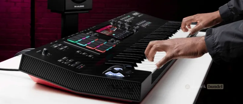 Welke Bekende Artiesten Gebruiken de Akai MPC Key 61? Muziekbundel.nl Beroemde artiesten en producers die de Akai MPC Key 61 gebruiken voor hip-hop en popproductie