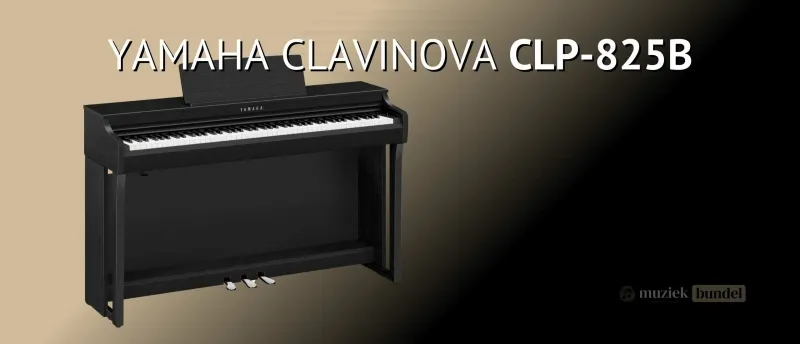 Yamaha CLP-825B Hoogwaardig instrument met natuurgetrouw speelgevoel Muziekbundel.nl De Yamaha CLP-825B biedt een hoogwaardige speelervaring met natuurgetrouwe klanken en een authentiek speelgevoel.