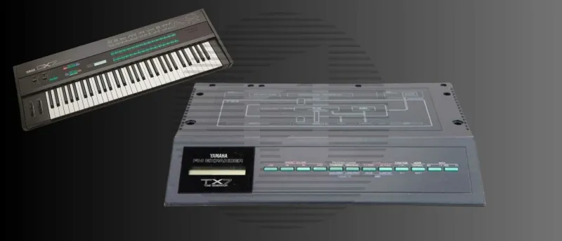 Yamaha DX7 en TX7 Yamaha DX7 en TX7